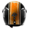 VINTAGE RACERS MAT BLACK WITH ORANGE - Image 6