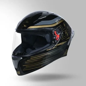 STUDDS THUNDER (D11) DECOR BLACK GOLDEN