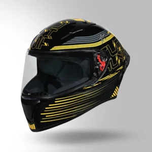 STUDDS THUNDER (D11) DECOR YELLOW